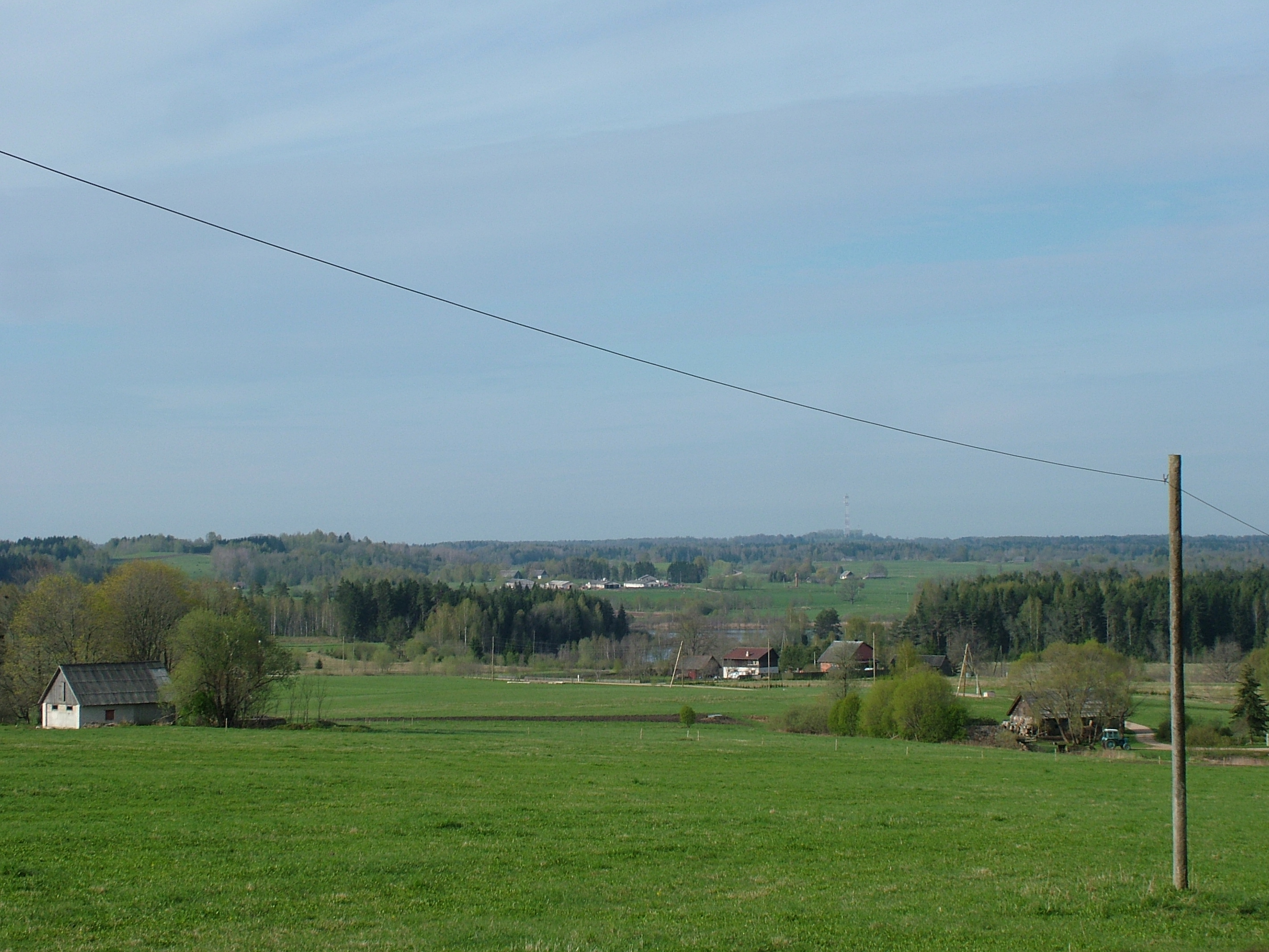 Skats no Zaļkalna